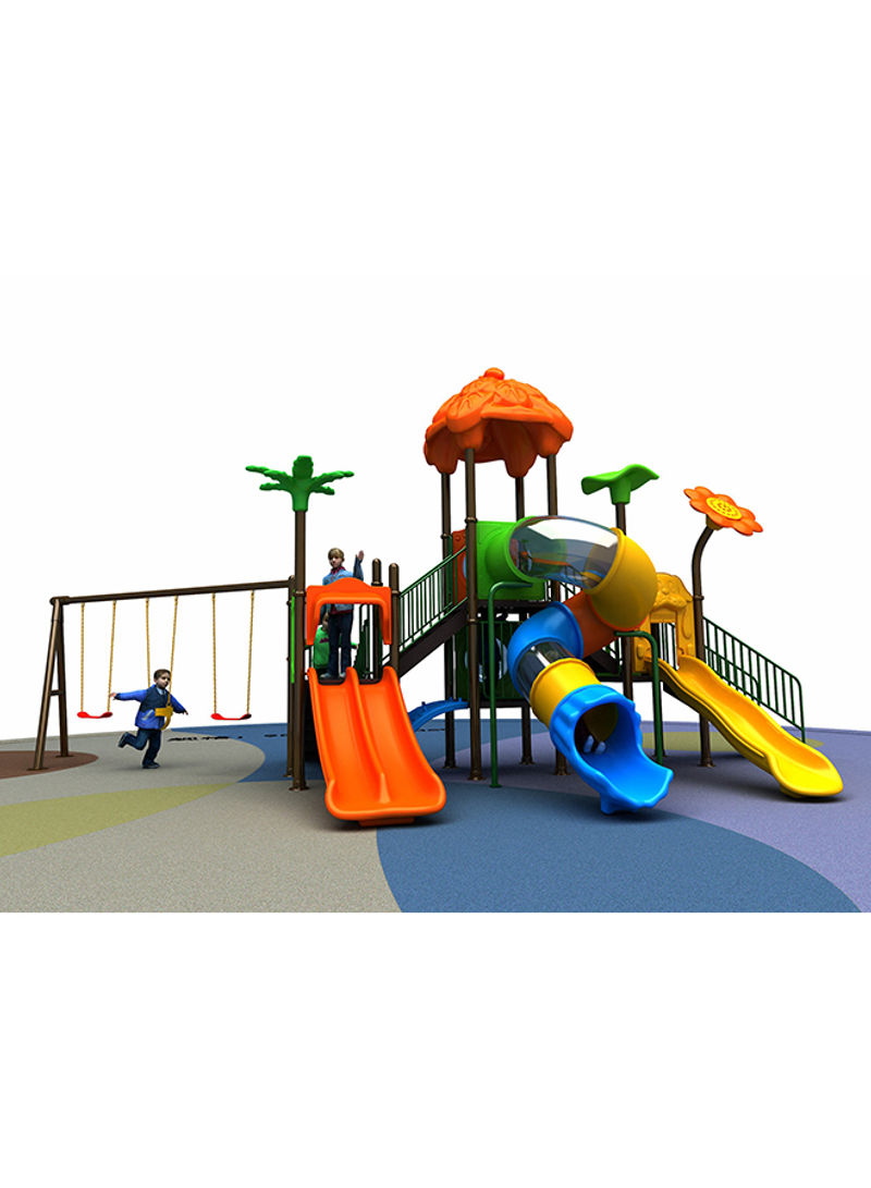 Playground Swings And Slides Equipment Set