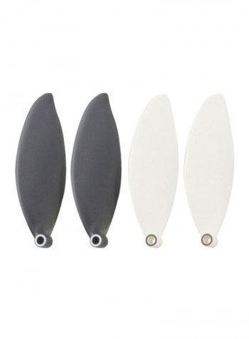 8Pc Replacement Props Blade Propellers For Parrot ANAFI Drone Black/White