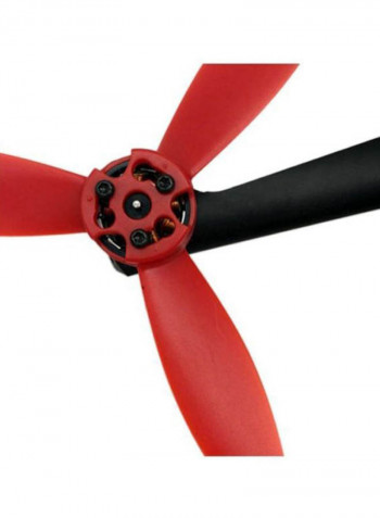 Upgrade Rotor Propellers Props for Parrot Bebop 2 Drone Plastic Composites Black/Red