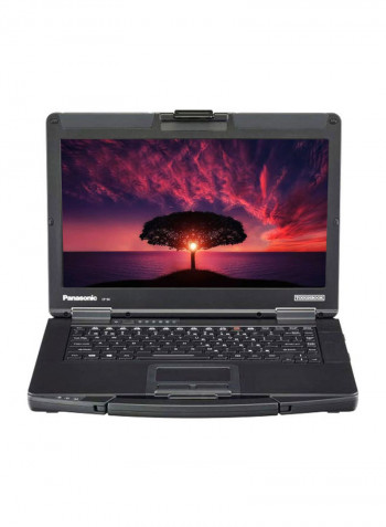 Toughbook 54 Laptop With 14-Inch Display, Core i5 Processor/4GB RAM/500GB HDD/Intel HD Graphics 620 Black