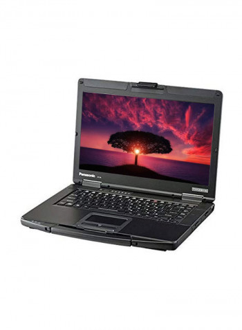 Toughbook 54 Laptop With 14-Inch Display, Core i5 Processor/4GB RAM/500GB HDD/Intel HD Graphics 620 Black