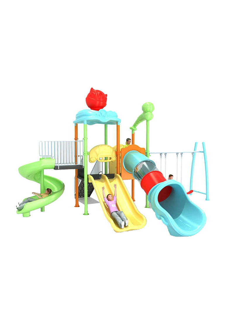 Outdoor Play Ground Swing And Slide Set 790x520x340cm