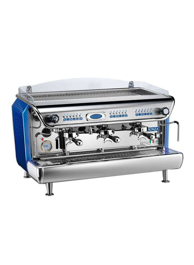 Espresso Coffee Maker 21 l 3400 W Monzagr3 Silver/Blue