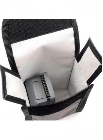 1PC LI-PO Explosion-proof Fireproof Safe Bag Cover For DJI Mavic Series/Spark Black/Red