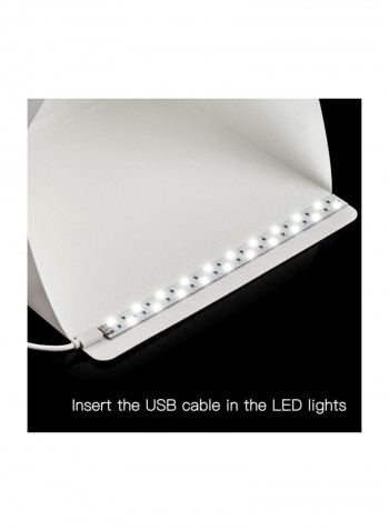 LED Photography Light Box 16inch White