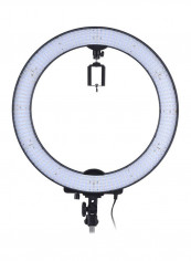 LED Photography Ring Light 52.5x48.4x10.5cm White/Black