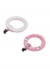 LED Ring Anchor Live Light Pink