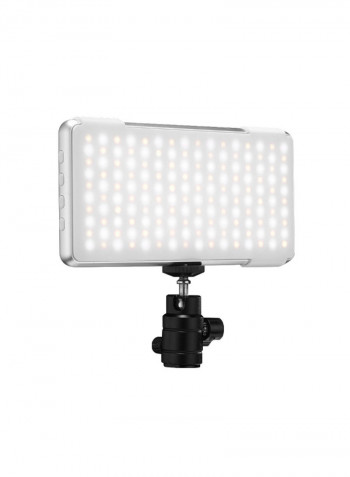 SL-120A Portable LED Video Light Lamp Panel Silver