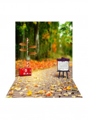 Street Graffiti Photography Background 1.5x2meter Green/Red/Yellow
