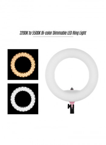 LED Ring Light 34.7x22.7centimeter White