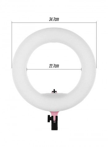 LED Ring Light 34.7x22.7centimeter White
