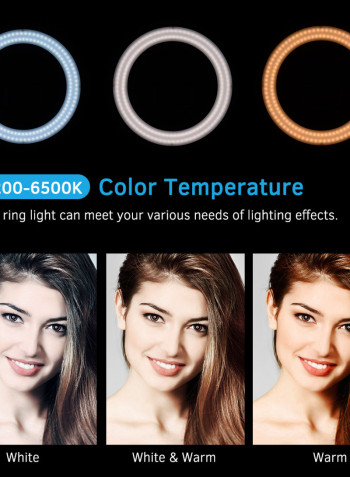 Dimmable Photography Ring Light Multicolour