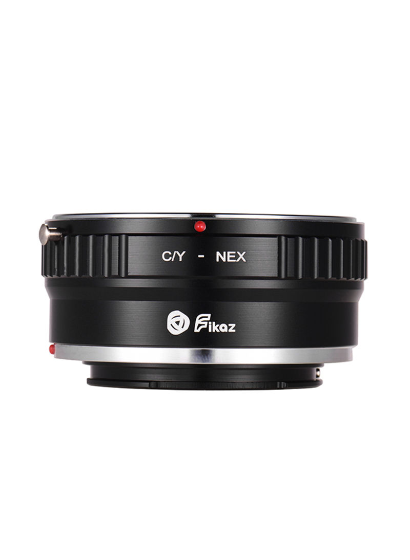 C/Y-NEX Lens Mount Black/Silver