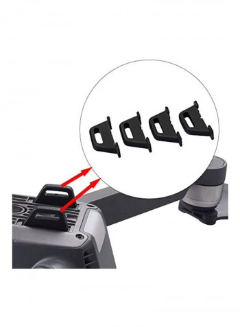 2-Piece Replacement Rear Stand Leg For DJI Mavic Pro Platinum Drone Black
