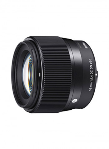 56Mm F1.4 DC DN Contemporary Lens For Mft 56millimeter Black