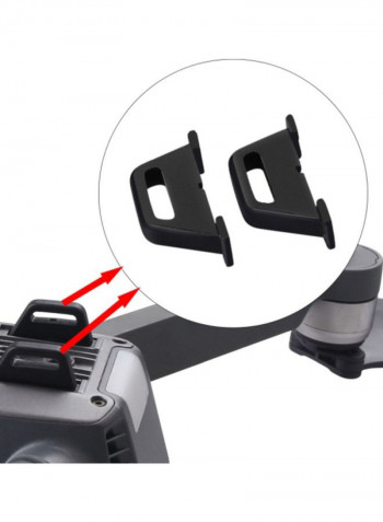 RCGEEK 2pcs For DJI Mavic Pro Platinum Protect Replacement Leg Parts Rear Foot Black