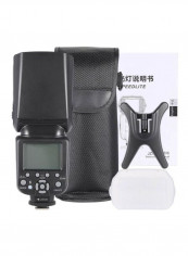 Wireless On-Camera External Flash Light 19.5x7.7x5cm Black