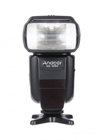 Wireless On-Camera External Flash Light 19.5x7.7x5cm Black