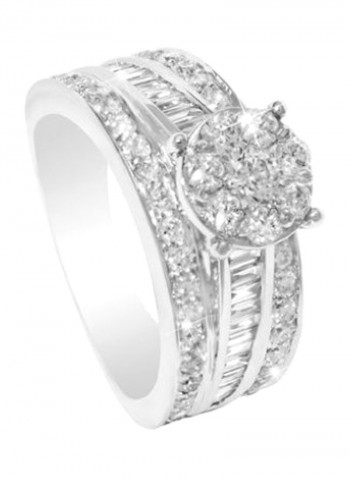 1.67 Ct Diamond Mirage Taper Band Ring