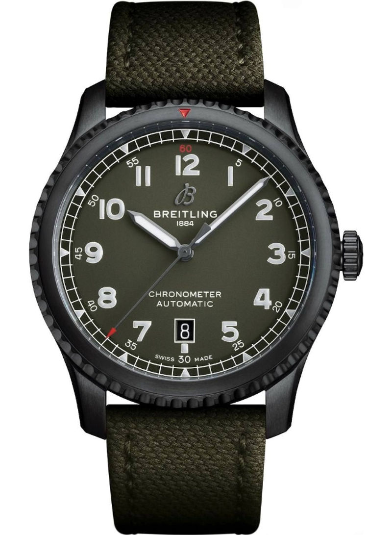 Men's Aviator Fabric Analog Watch M173152A1L1X1
