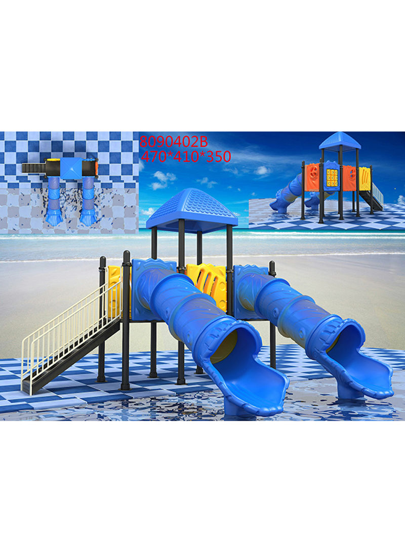 Model No: RW-11091 Water Pool Outdoor Slide Set 470 x 410 x 350cm