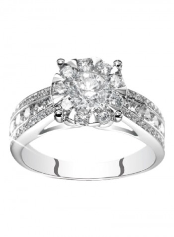 1.47 Ct Diamond Mirage Taper Band Ring