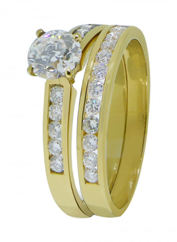 0.72 Ct & 0.54 Ct Couple Diamond Ring