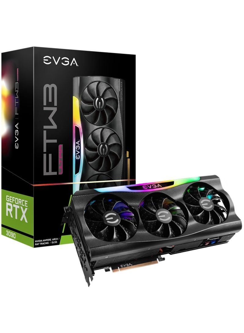 GeForce RTX 3090 FTW3 Ultra Gaming Graphics Card Black