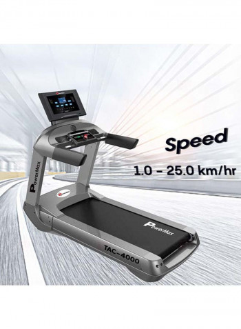 6.0 HP Motorized Commercial Treadmill With Automatic Incline 250kg
