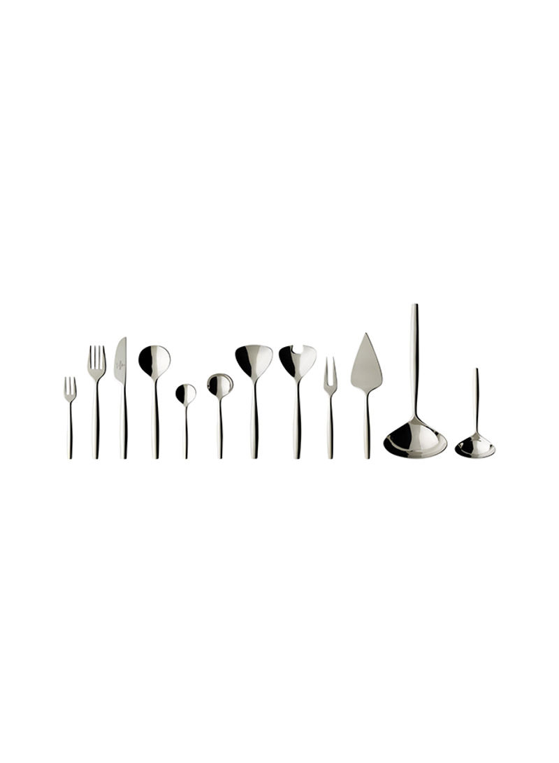 70-Piece Metrochic Cutlery Set Silver
