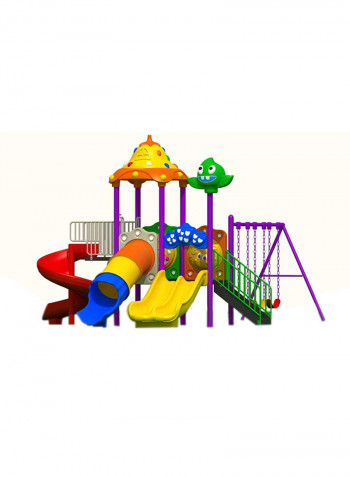 7-In-1 Swings And Slides Set 600x400x340centimeter