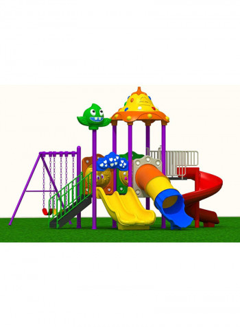 7-In-1 Swings And Slides Set 600x400x340centimeter