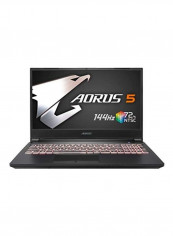 AORUS 5 Gaming Laptop With 15.6-Inch Display, Corei7 Processer/16GB RAM/512GB SSD/Nvidia GeForce GTX 1650 Ti Graphics Card Grey