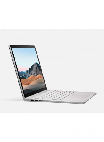 Surface Book 3 Convertible-2-In-1 Laptop With 13.5-Inch Display, Core i7 Processer/32GB RAM/512GB SSD/4GB Nvidia GeForce GTX 1650 With Max-Q Design Graphics/English-Arabic KB Platinum