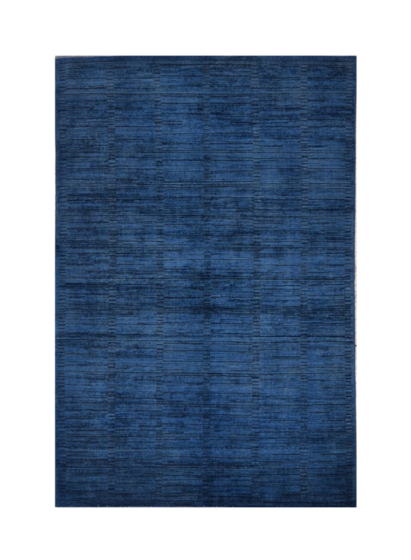 Wool Carpet Blue 250x170centimeter