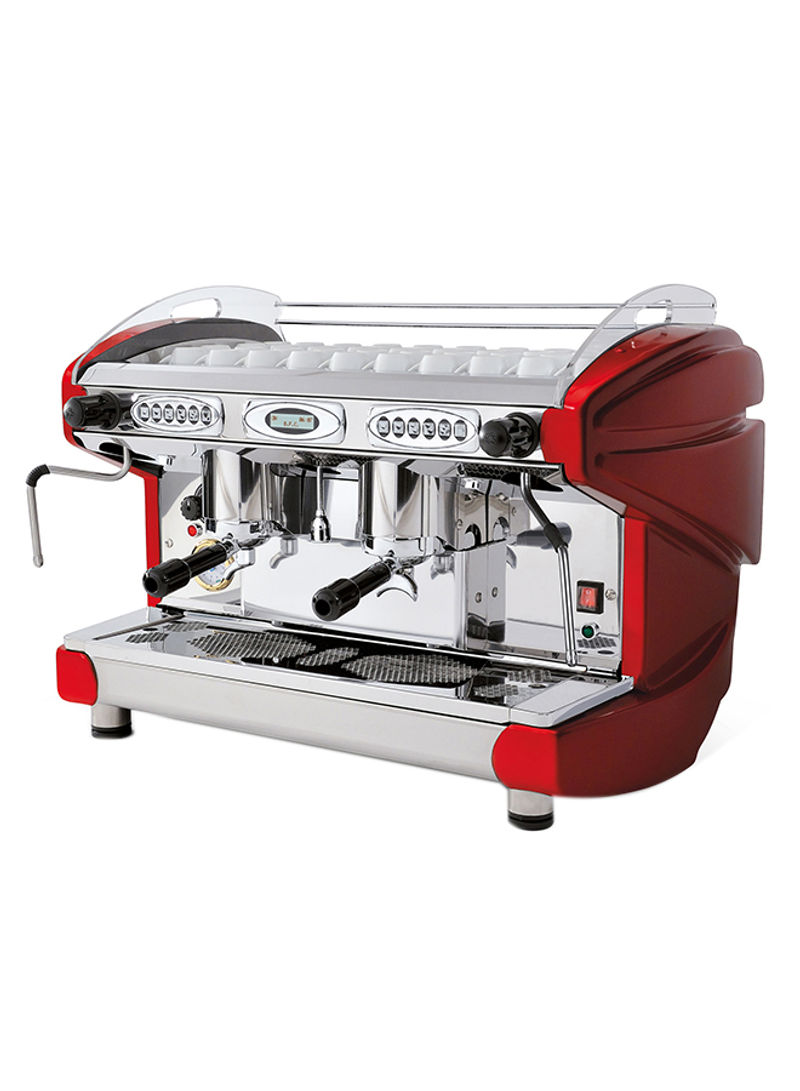 Espresso Coffee Maker 14 l 2700 W Lira2gr Silver/Red
