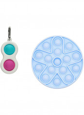 Baby Dimple Squeeze Toys with Fidget Board
