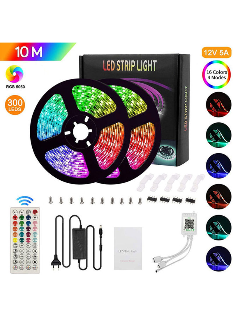 LED Strip Lights  with BT APP Controlled Music Apply Multicolour