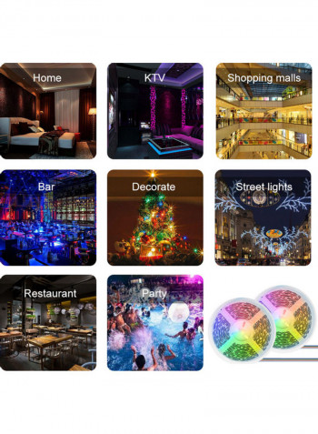 RGB LED Strip Lights Multicolour 18.00x6.50x17.50cm