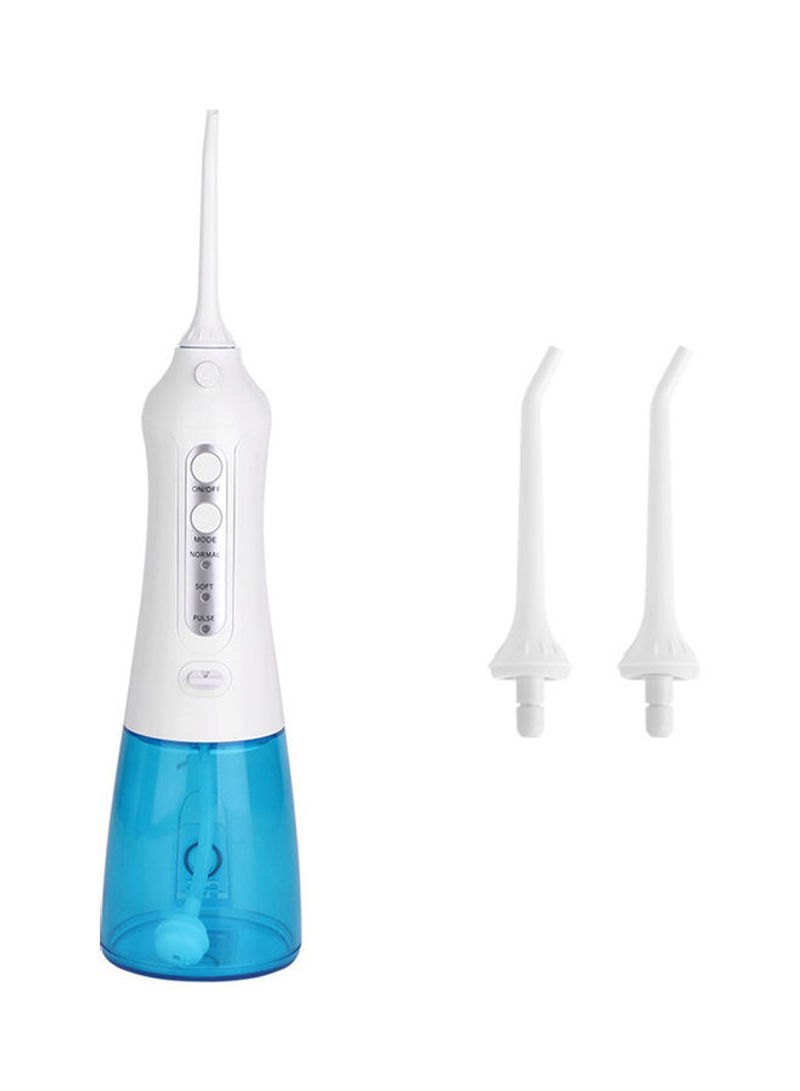 Teeth Cleaner With 3-Mode 2 Jet Tips White/Blue 0.345kg