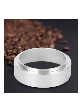 Coffee Dosing Ring Espresso Barista Tool Silver