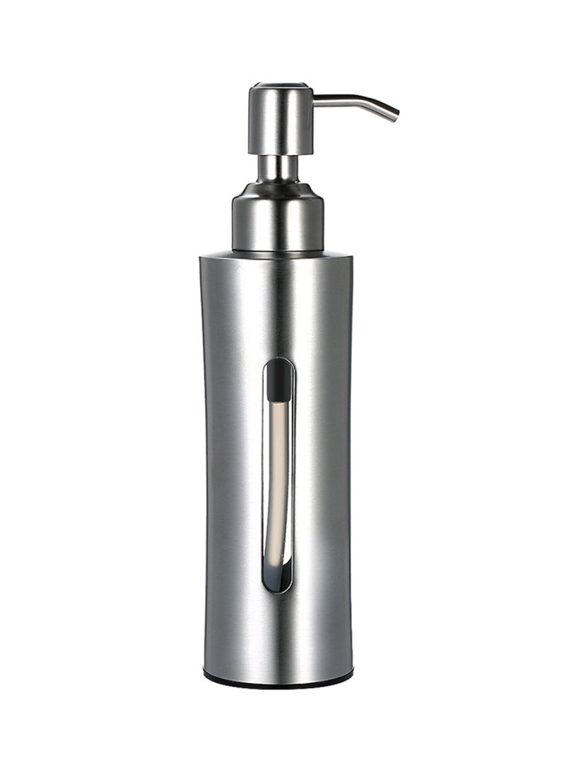 Stainless Steel Soap Dispenser Silver 250ml