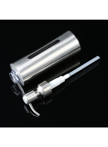 Stainless Steel Soap Dispenser Silver 250ml