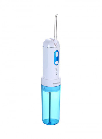 Electric Oral Irrigator Cordless Teeth Cleaner Blue/White 0.493kg
