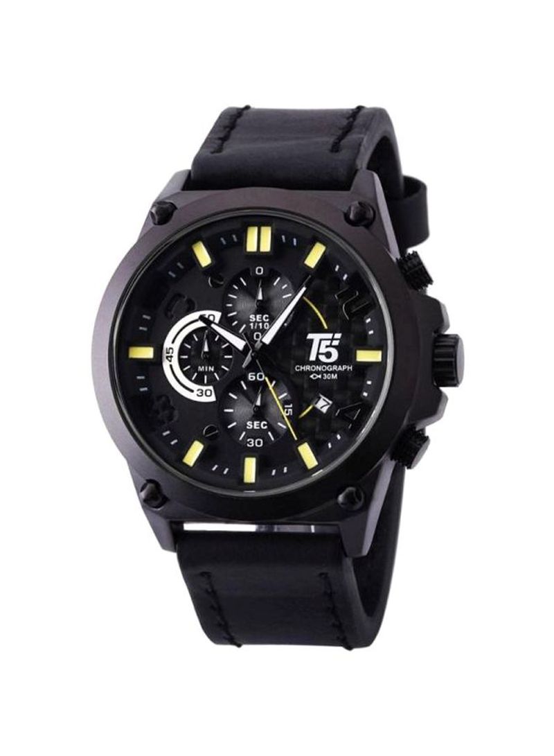 Men's Water Resistant Chronograph Watch H3479G-B