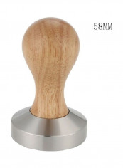 Wooden Handle Coffee Tamper Brown/Silver reviews Wooden Handle Coffee Tamper Brown/Silver