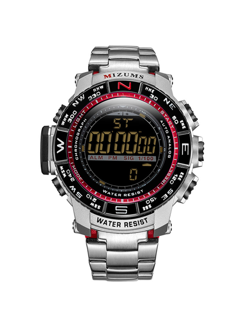 Metal Digital Wrist Watch J4372-5