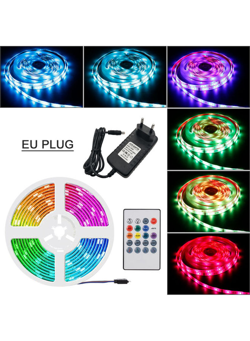 RGB LED Music Strip Lights With Remote Multicolour 19.00x6.00x19.00cm
