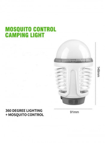 Tent Light Waterproof Rechargeable Mosquito Bulb LJ21040824 White