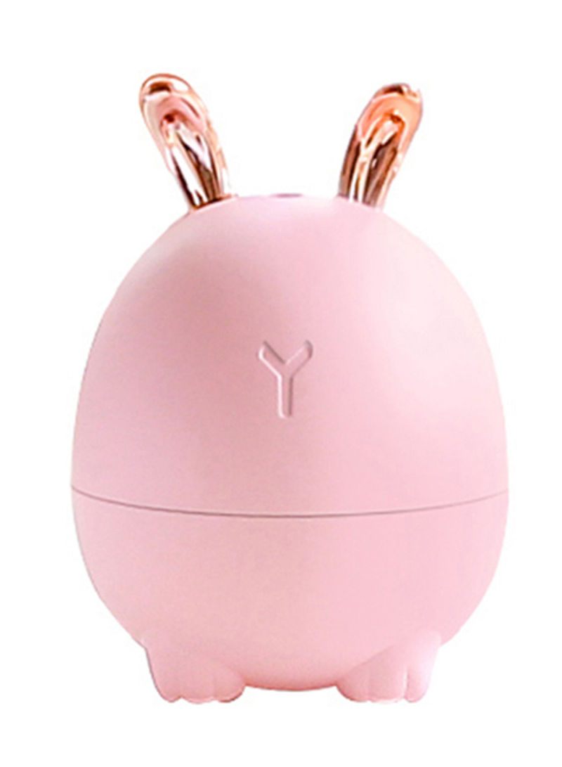 USB Mini Essential Oil Diffuser Aromatherapy Ultrasonic Air Humidifier 2W H29136P-1 Pink/Gold